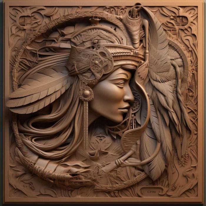 نموذج ثلاثي الأبعاد لآلة CNC 3D Art 